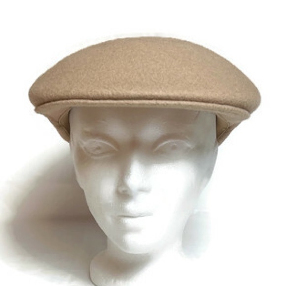 Brooks Wool Flat Cap by Biltmore, Made in England Size Medium M - Picture 5 of 10